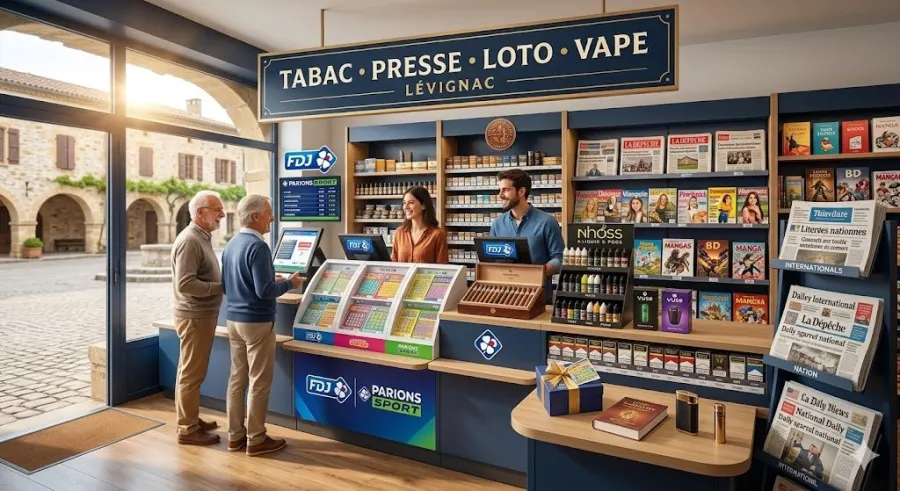 Tabac, Cigares & Chicha à Lévignac