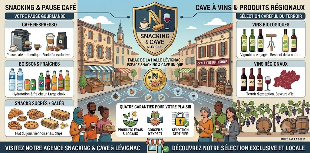 Snacking & Cave à Lévignac