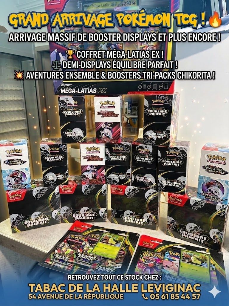 Pokémon TCG, jeu de cartes à collectionner à Lévignac