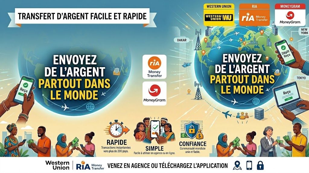 Transfert d'Argent à Lévignac