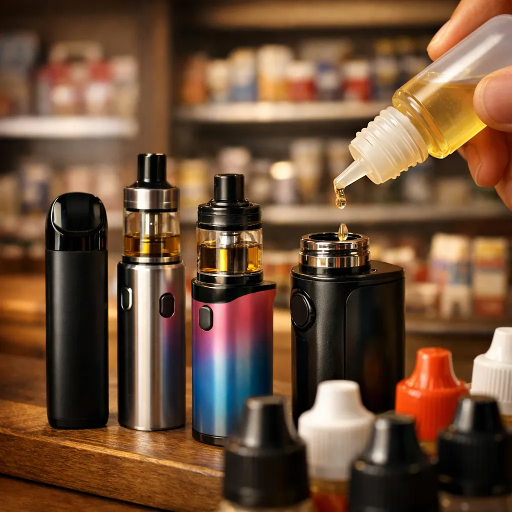 Vente de cigarettes électroniques et e-liquides — Tabac de Lévignac