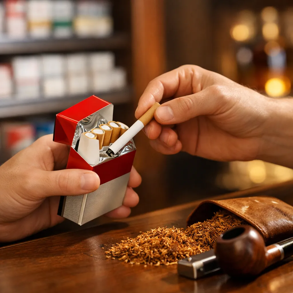 L'intérieur du Tabac de Lévignac — Vente de tabac